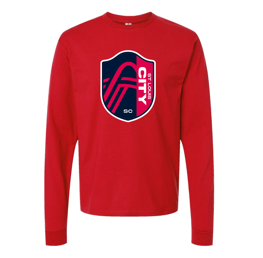 Men's St. Louis City Soccer Long Sleeve T-Shirt